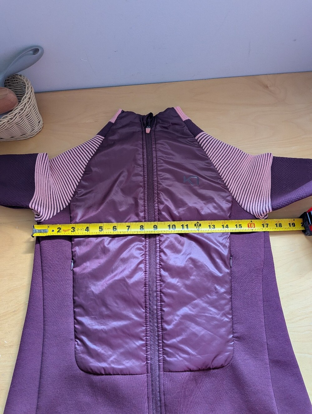 Kari Traa Sofie Hybrid Jacket Women's Zipper Closure Size Small Hiking Outdoor - Picture 11 of 13